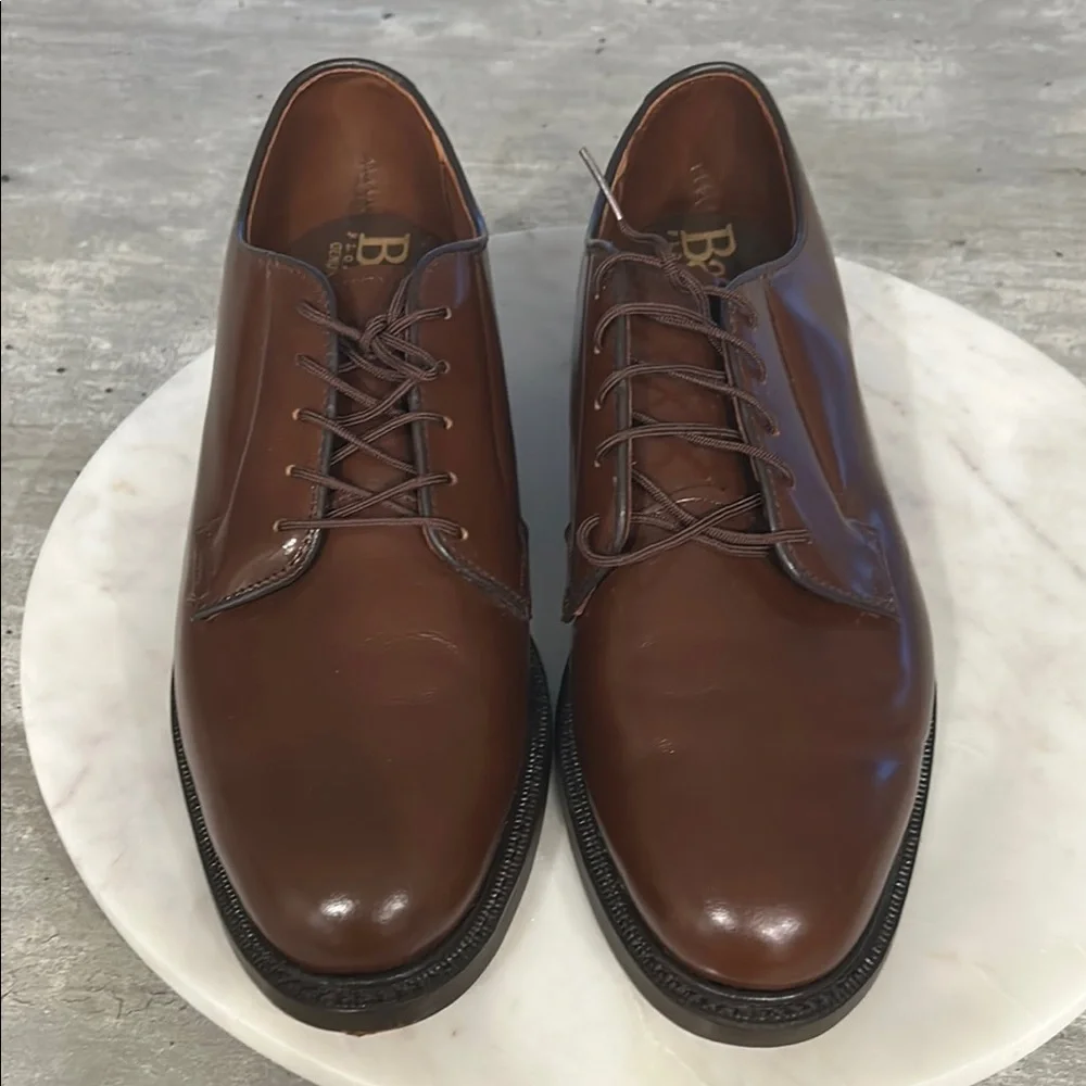Bates Floataways Classic Brown Leather Men's Shoes size 8